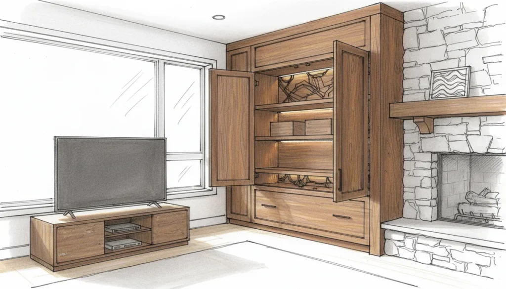 Custom TV Enclosure vs. Store-Bought: Which Fits Your Style?