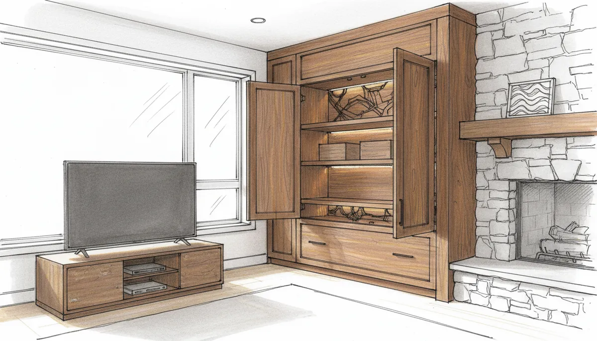 Custom TV Enclosure vs. Store-Bought: Which Fits Your Style?