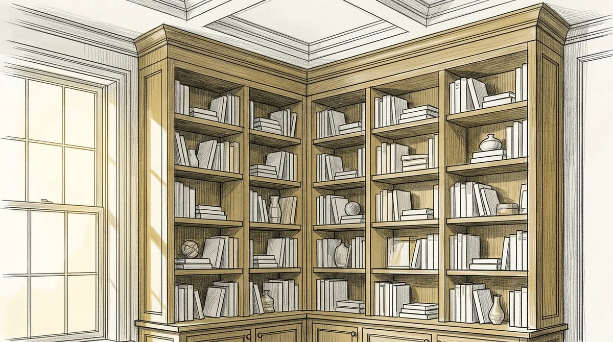 Why Are Custom Floor to Ceiling Bookcases Worth It?