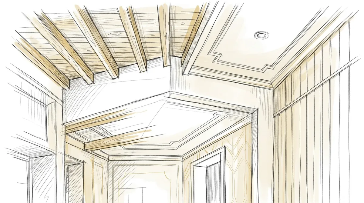 ceiling treatments for low ceilings