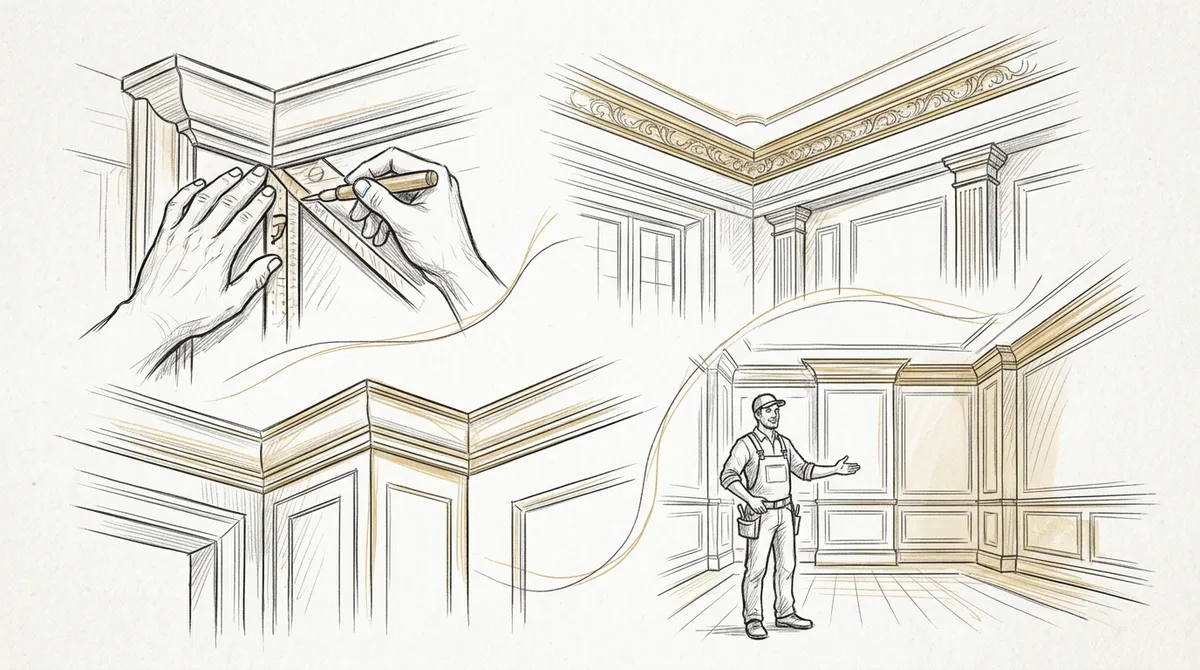 crown molding installers near me
