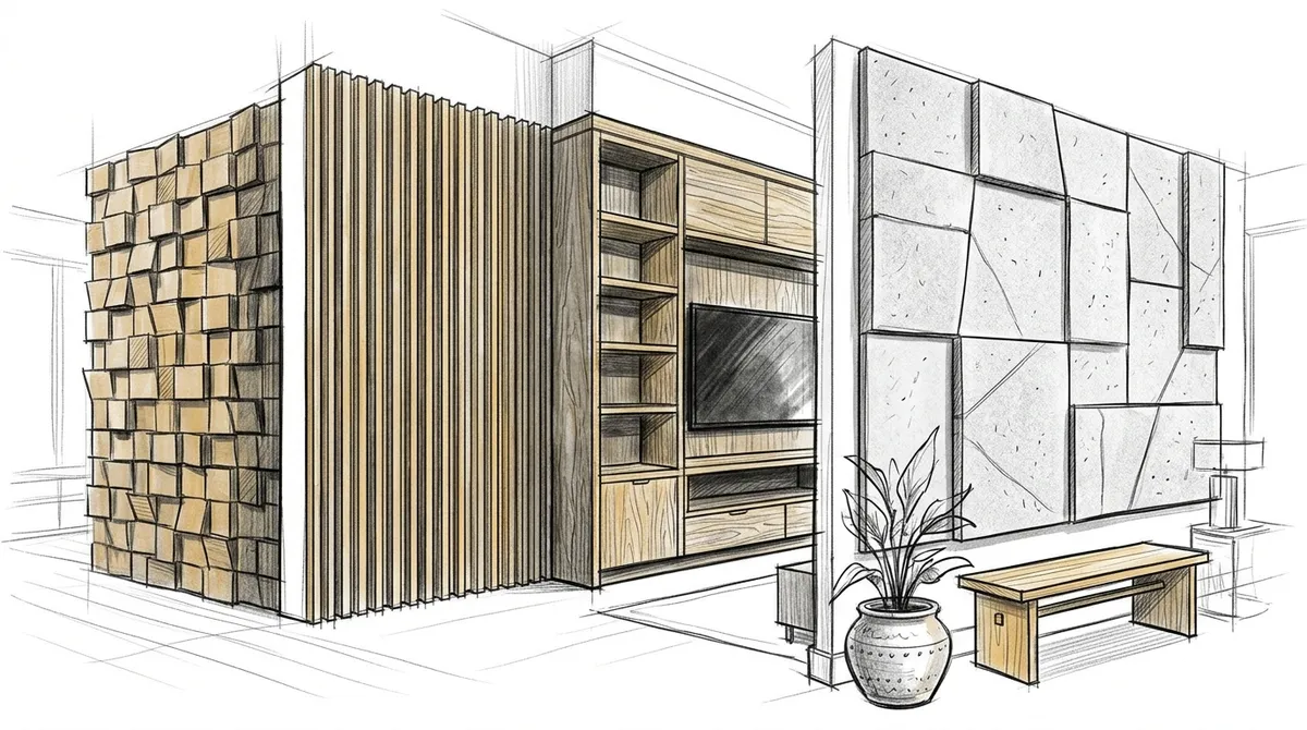 modern wall treatments