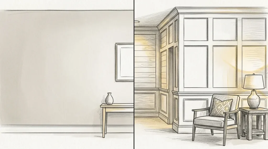 Modern Wall Treatments vs. Plain Walls: Which Wins?