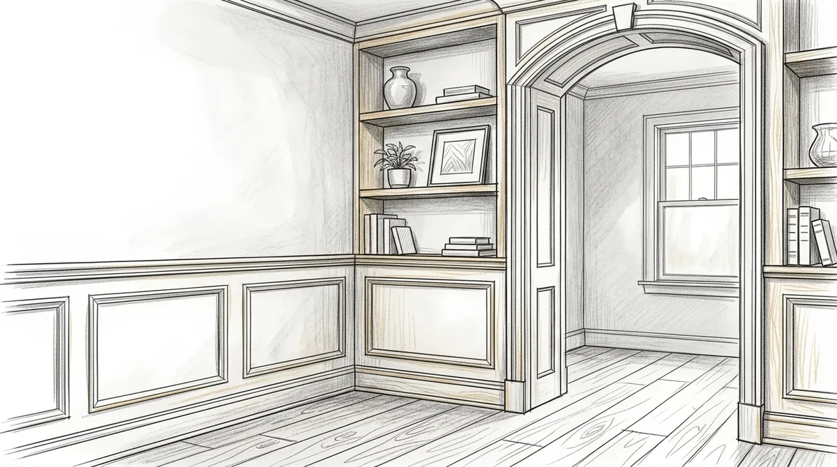 Wall Accents: How Custom Carpentry Transforms Your Home