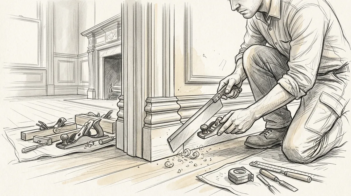 molding baseboard