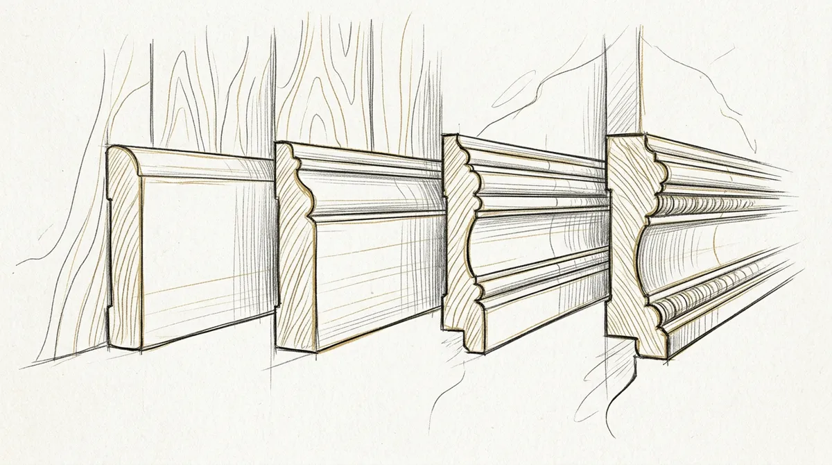 molding baseboard