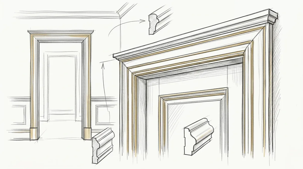 door trim installation