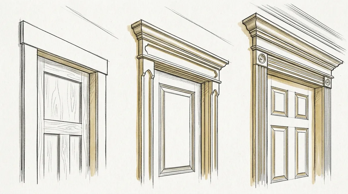 door trim installation