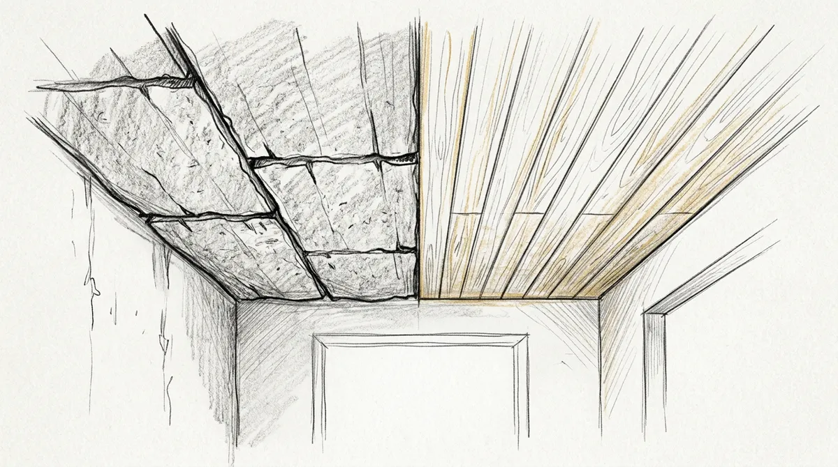 new ceiling