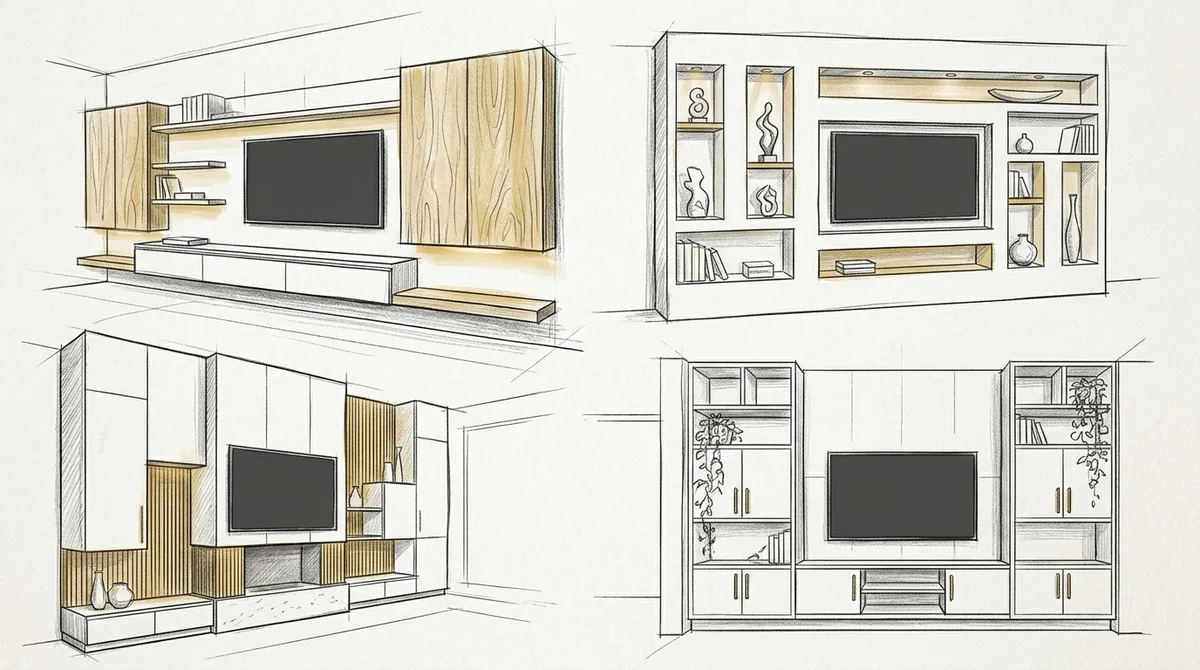 tv wall design company