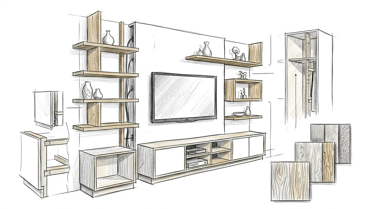 tv wall design company