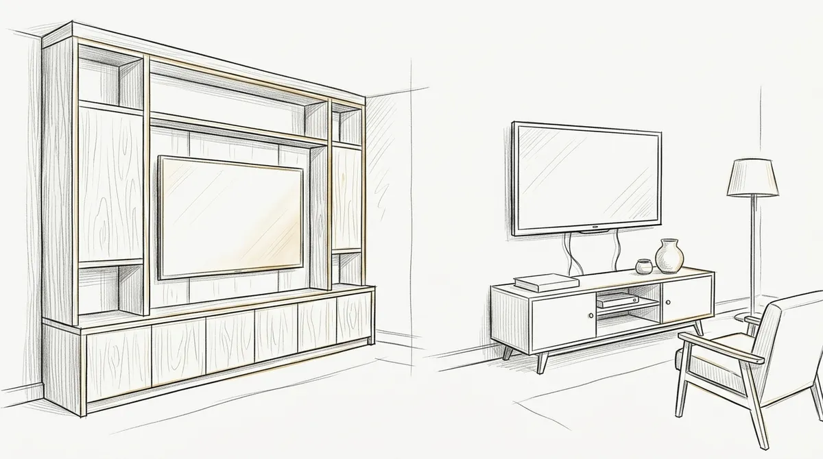 tv wall design company