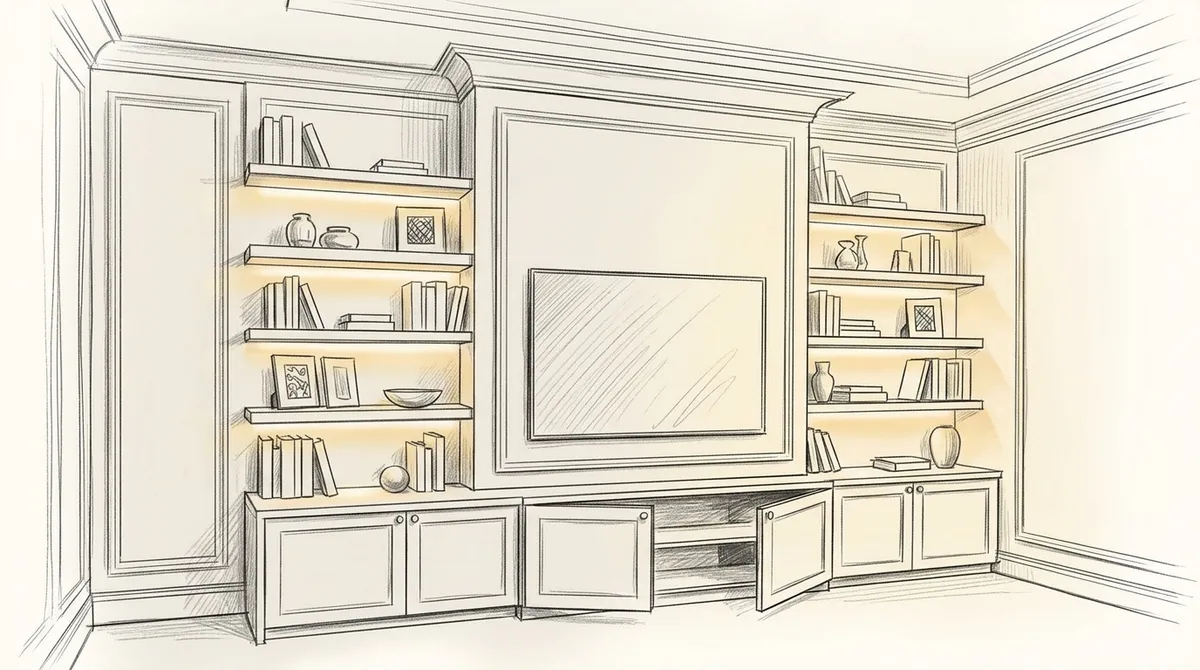 How a TV Wall Design Company Transforms Your Living Space