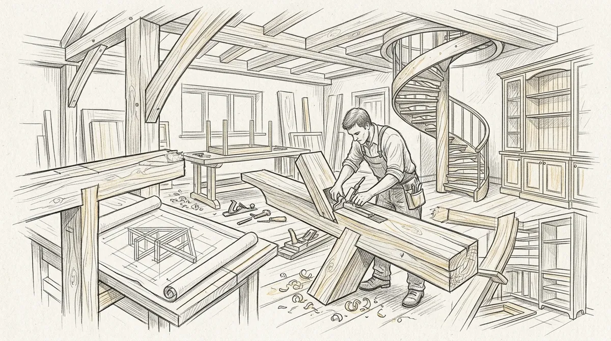 carpentry and woodworking