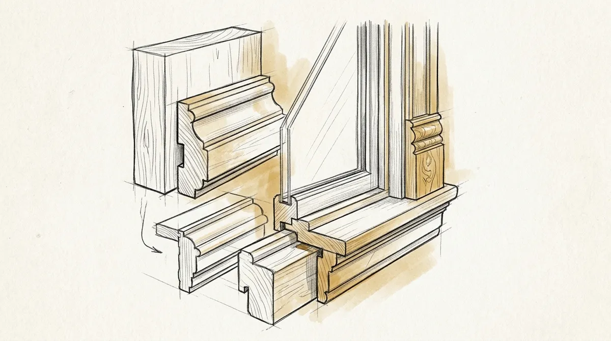custom window trim