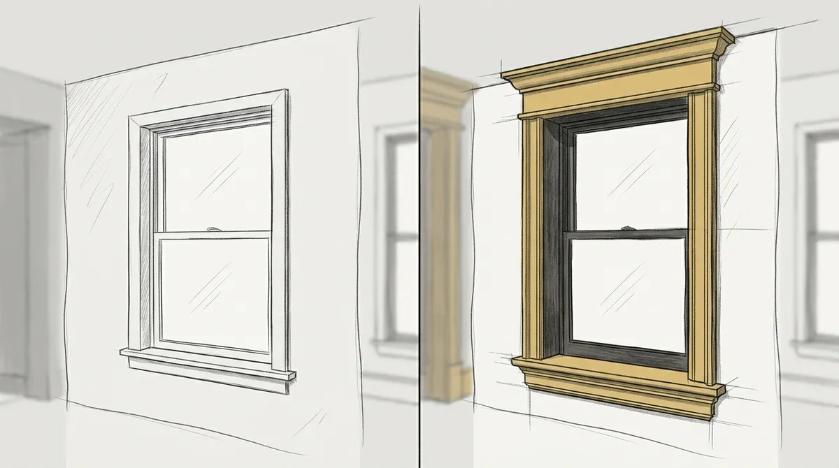 custom window trim