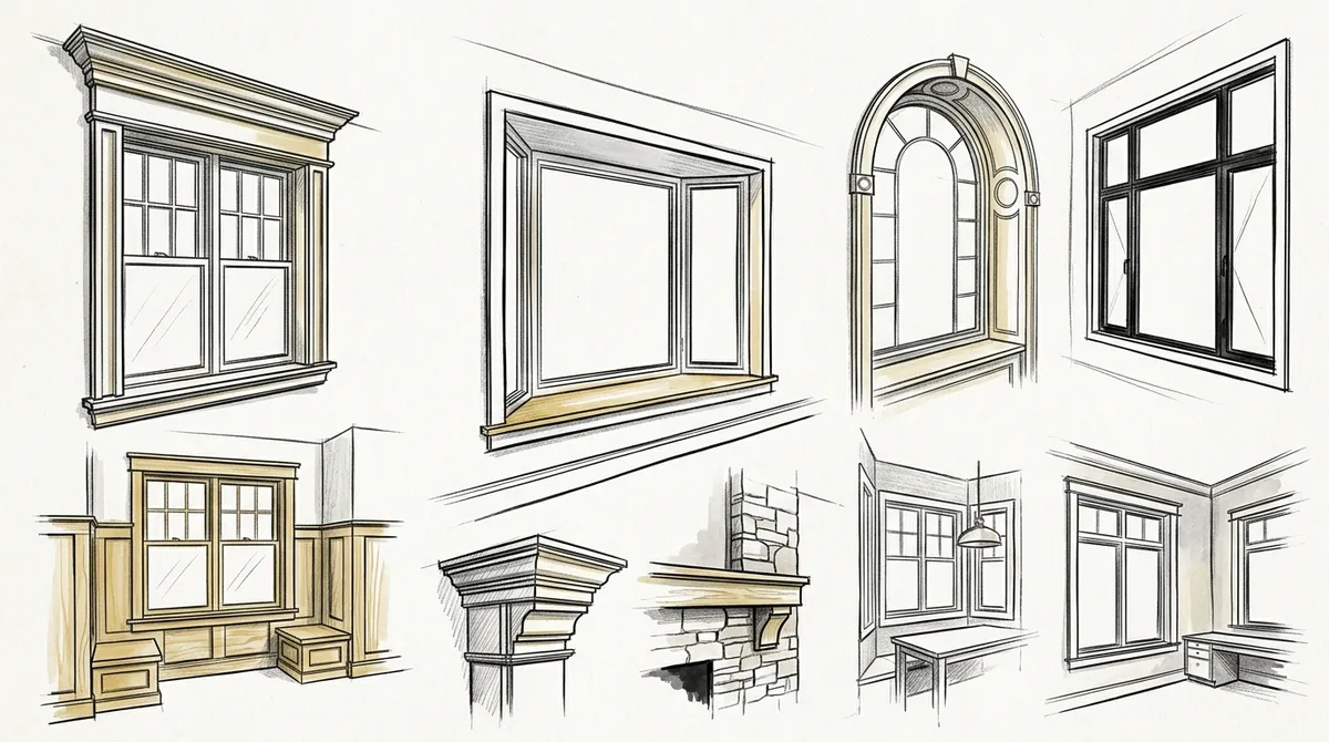 custom window trim