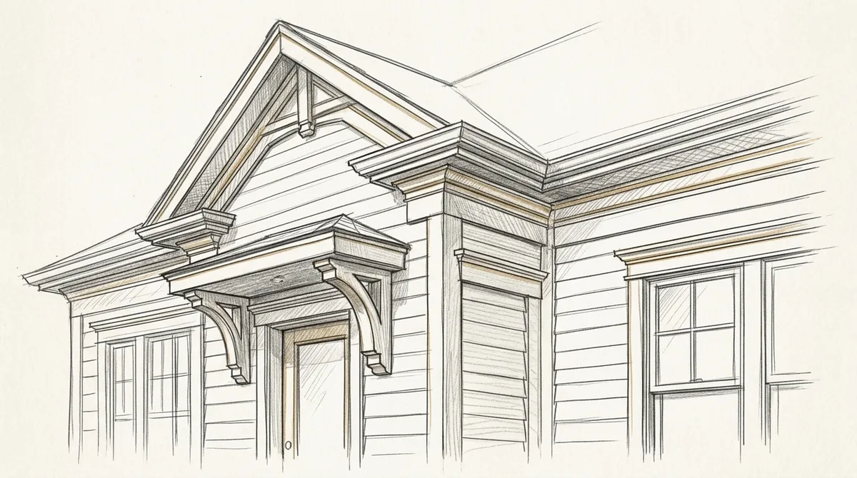 exterior trim work