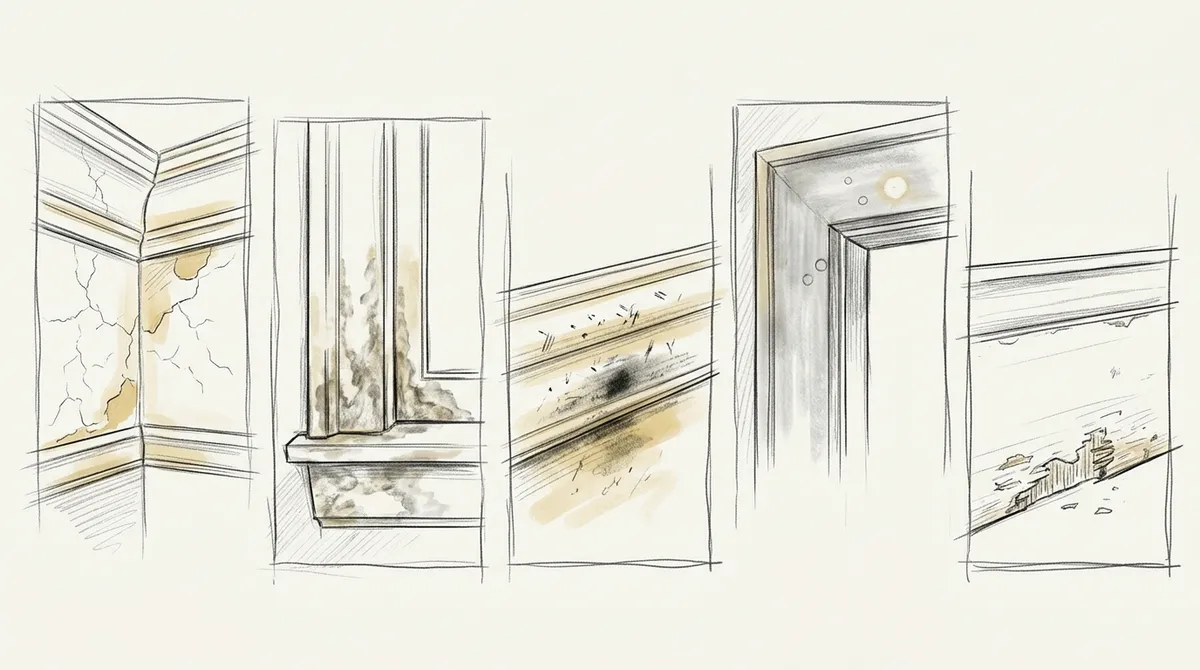 refinishing wood trim and