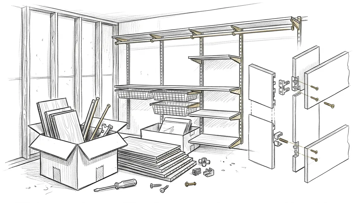build closet