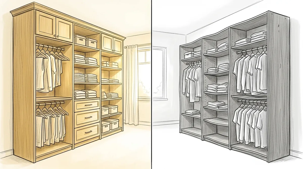 Custom Built Closet vs. Store-Bought: Which Wins?