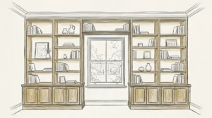 How to Choose Built-In Bookcase Designs for Your Home