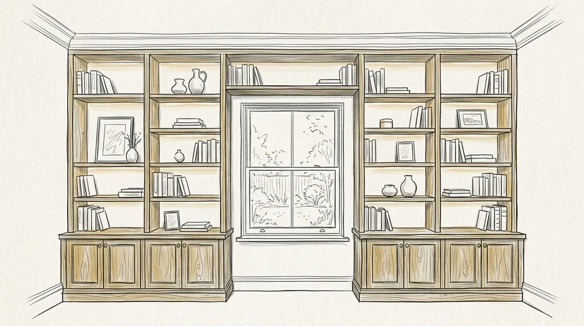 How to Choose Built-In Bookcase Designs for Your Home