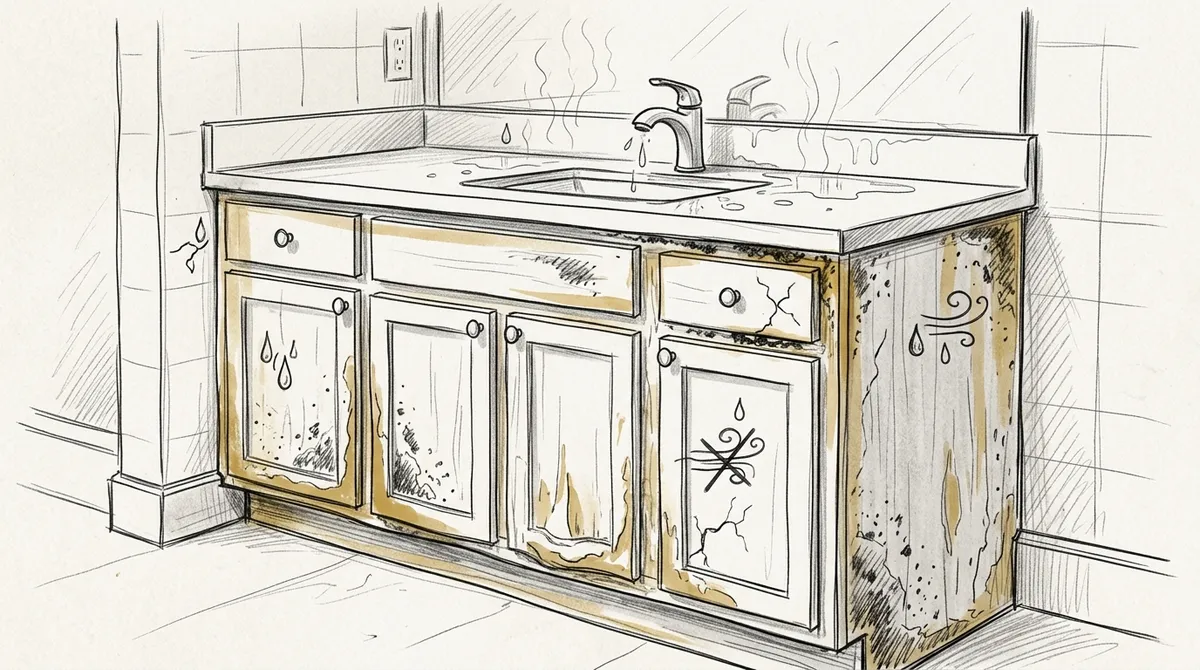 custom cabinets bathroom