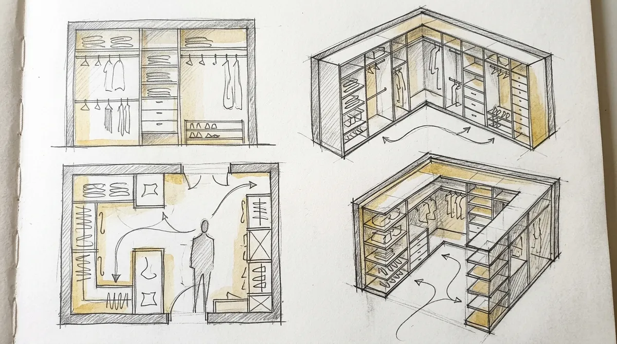 built in closet systems