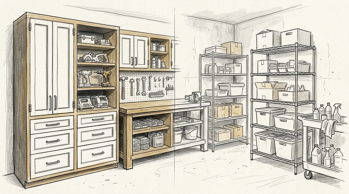 garage cabinets custom
