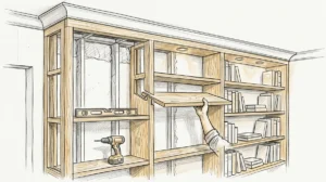 Bookshelf Carpentry: How to Design Built-In Bookshelves