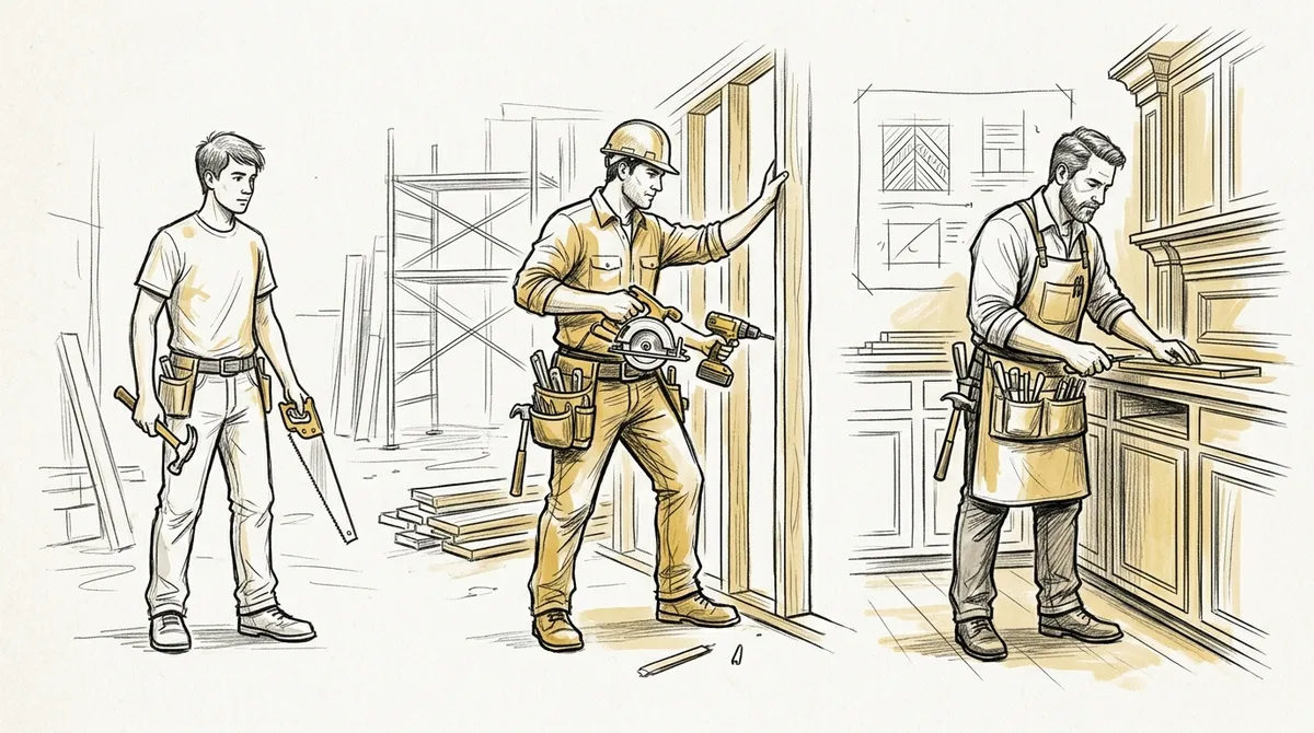 What is the average charge per hour for a carpenter?