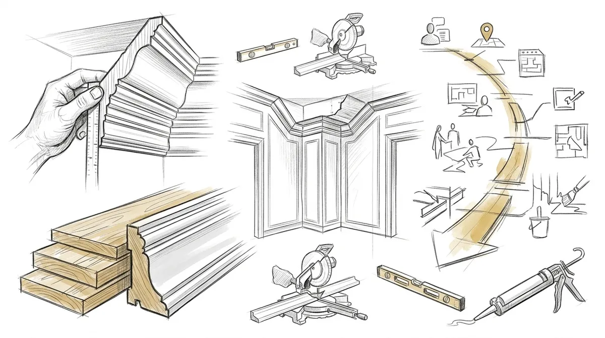 how much does custom crown molding cost in Tampa