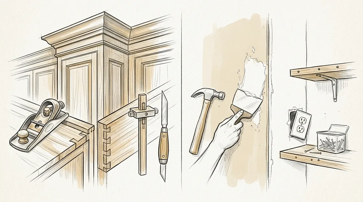 6 Key Differences Between a Carpenter and a Handyman