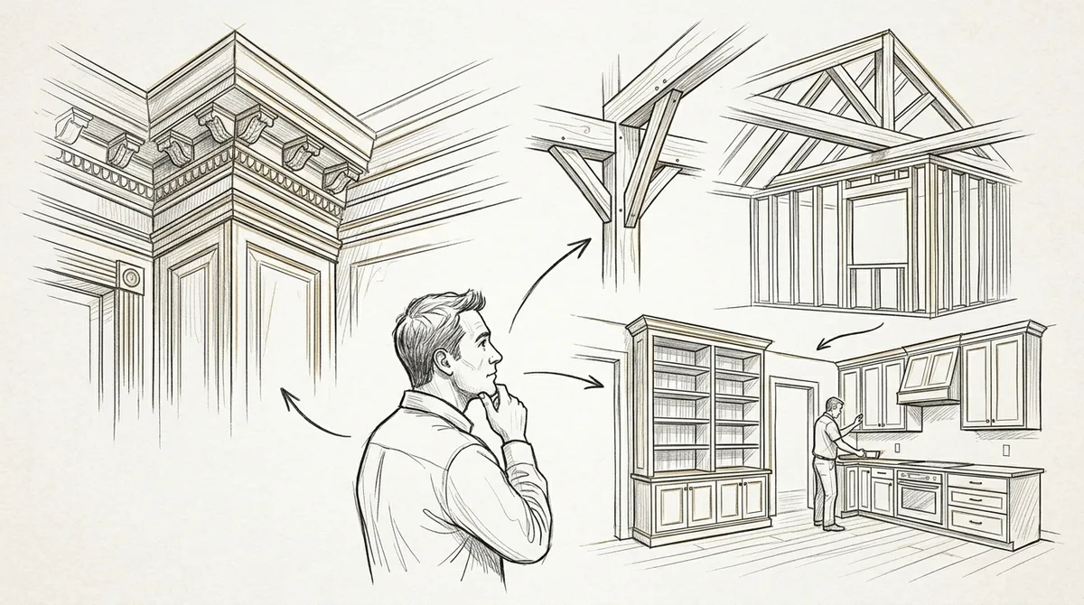 What are the three types of carpenters?