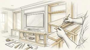Custom Built-In Entertainment Center: Find the Right Carpenter