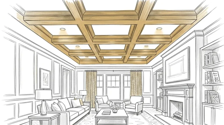 What Are the Best Custom Ceiling Treatment Ideas for Living Rooms?