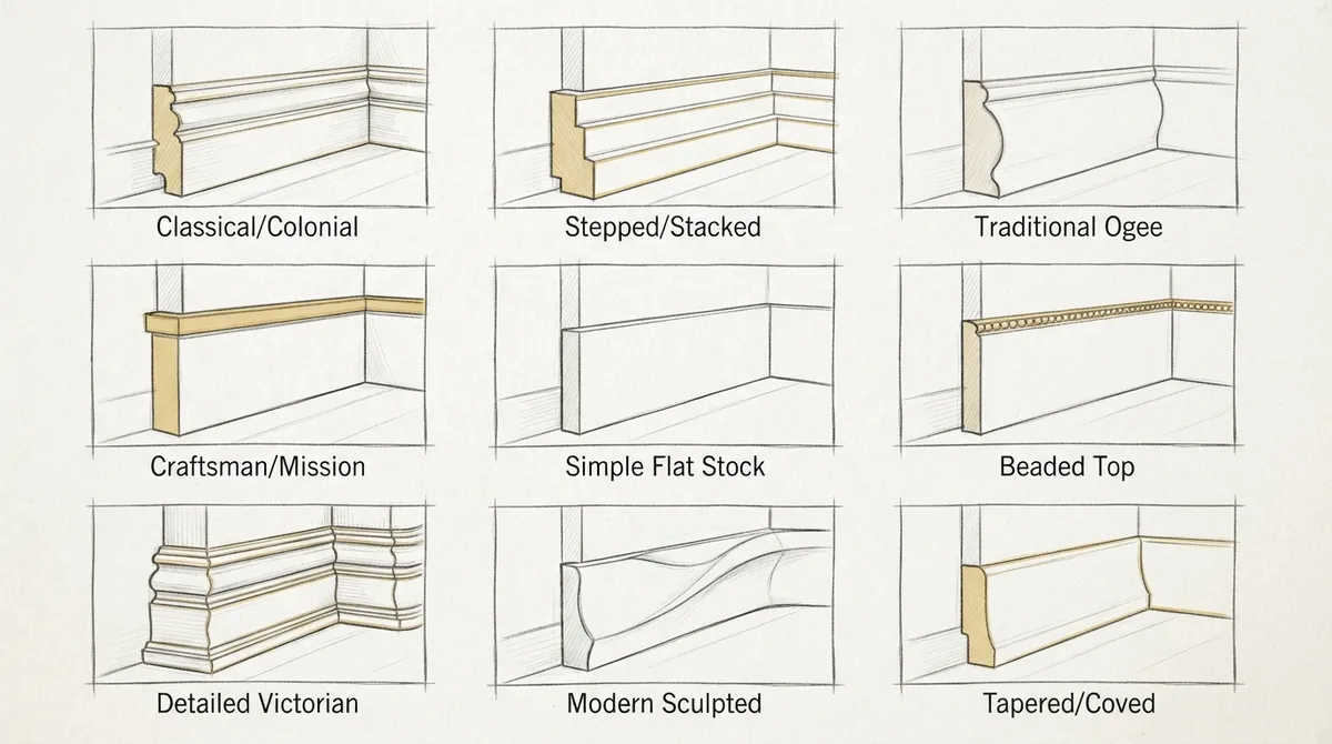 baseboard trim