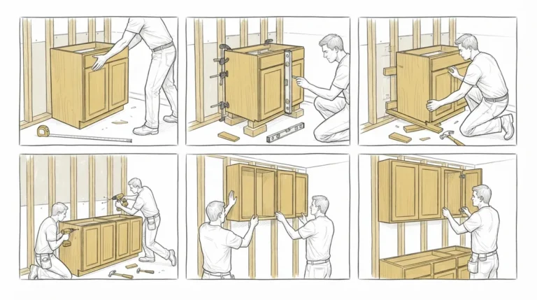 6 Cabinet Installation Steps for a Flawless Fit