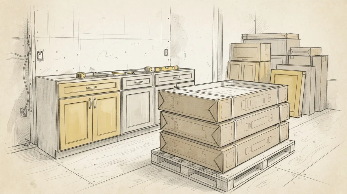 kitchen cabinet installation
