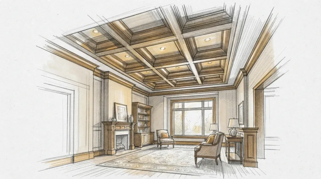 What Makes a Coffered Ceiling Worth the Investment?
