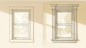 Flat Stock vs. Layered Window Trim: Which Wins?