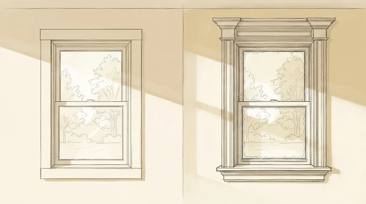 Flat Stock vs. Layered Window Trim: Which Wins?