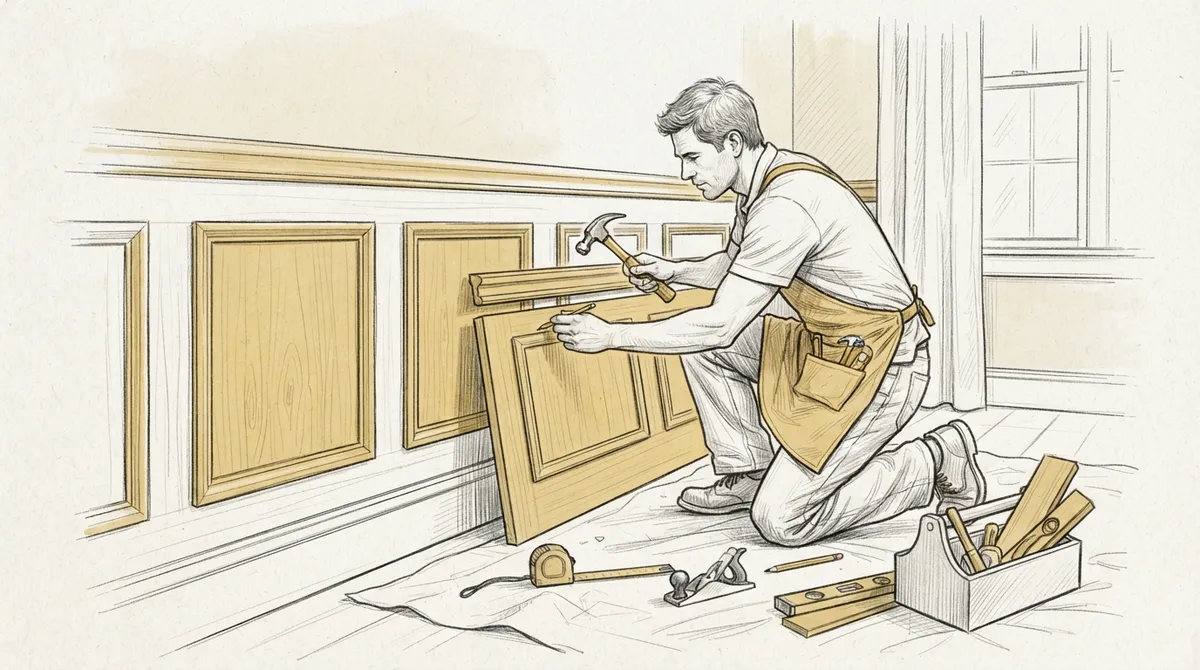 wainscoting