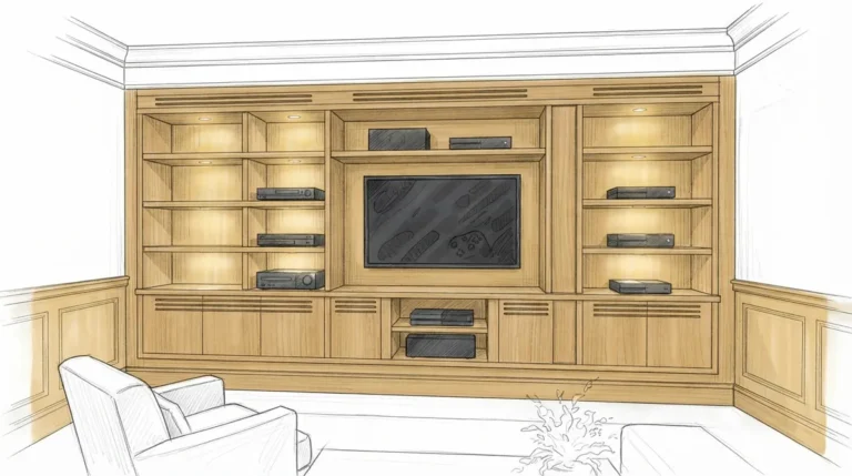 How to Design a Custom Entertainment Center That Lasts