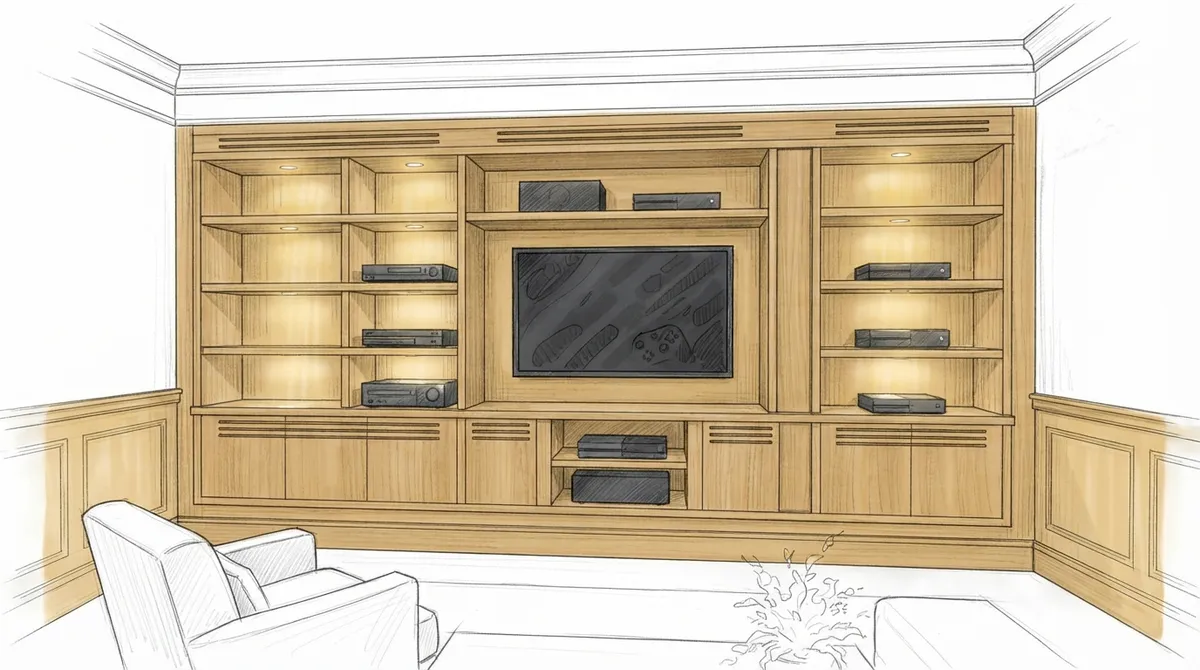 How to Design a Custom Entertainment Center That Lasts