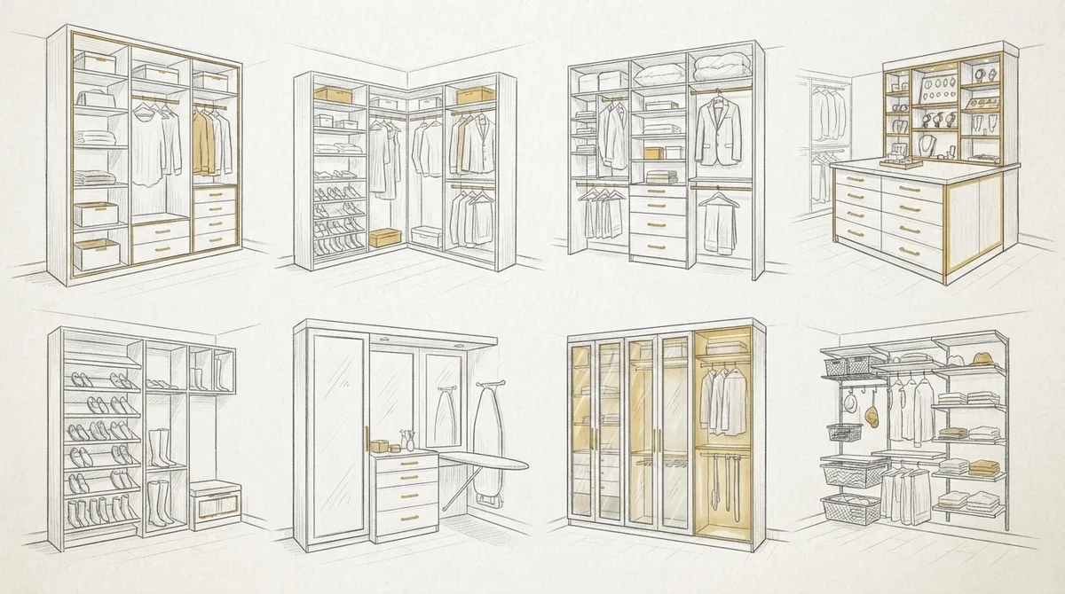 closet organizers