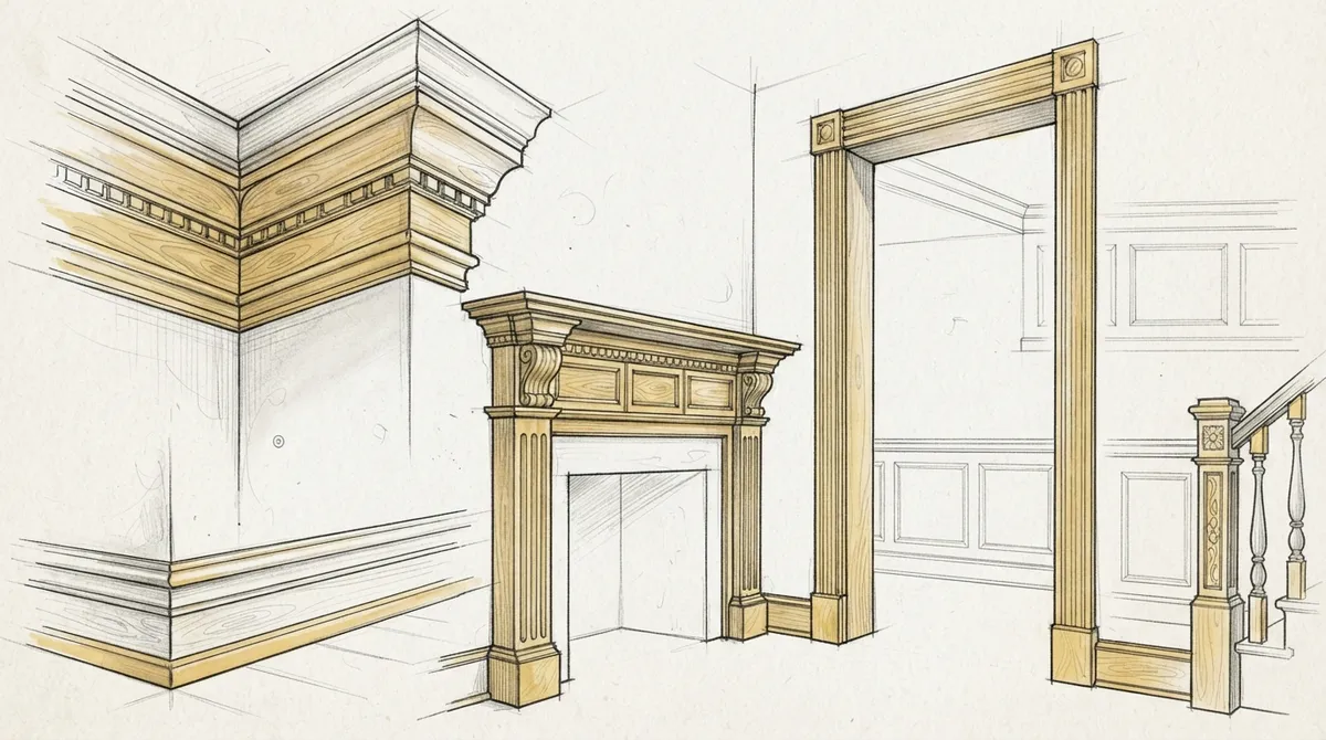 decorative wood trim