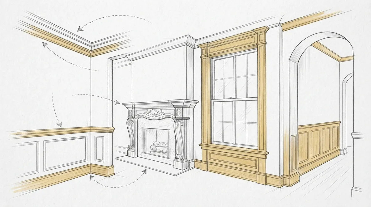 decorative wood trim