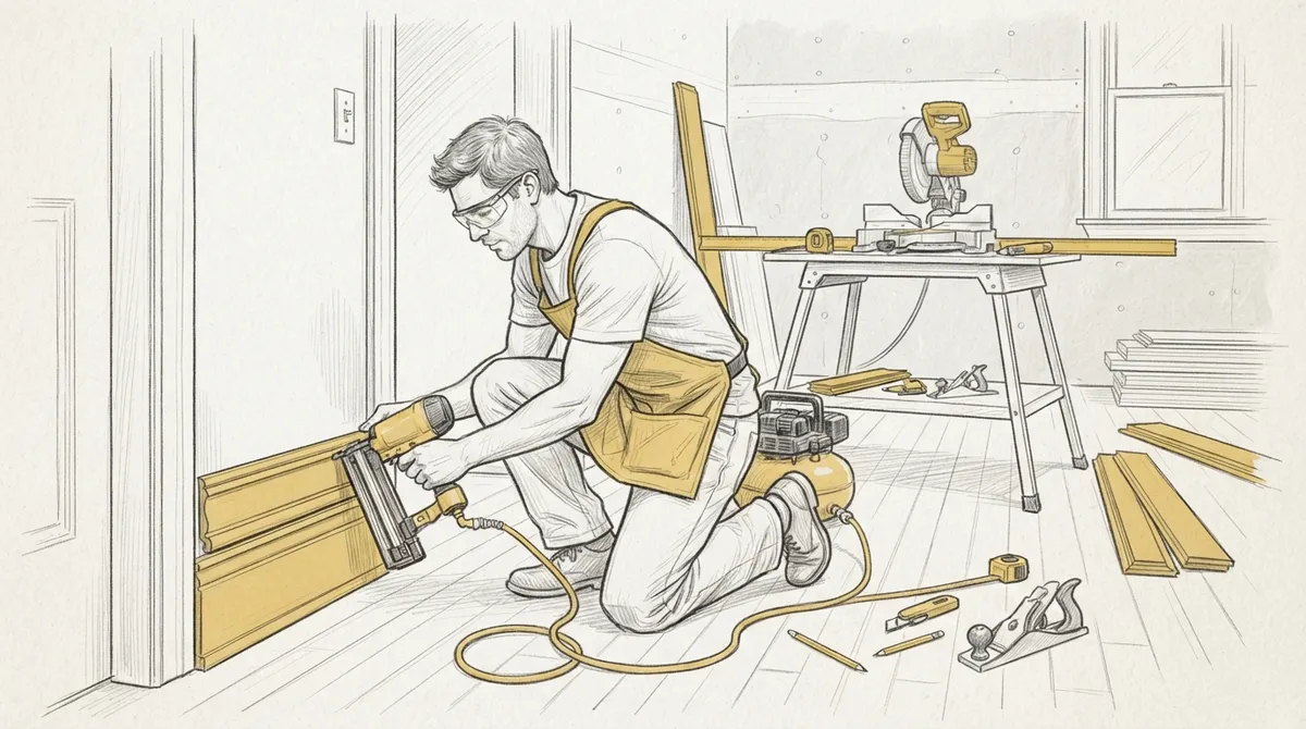 trim installation
